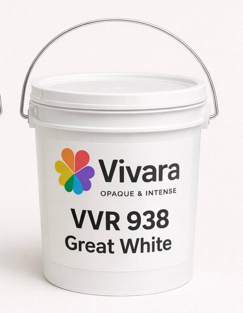 Afbeelding van Plastisol VVR 938 - Great White - 5KG
